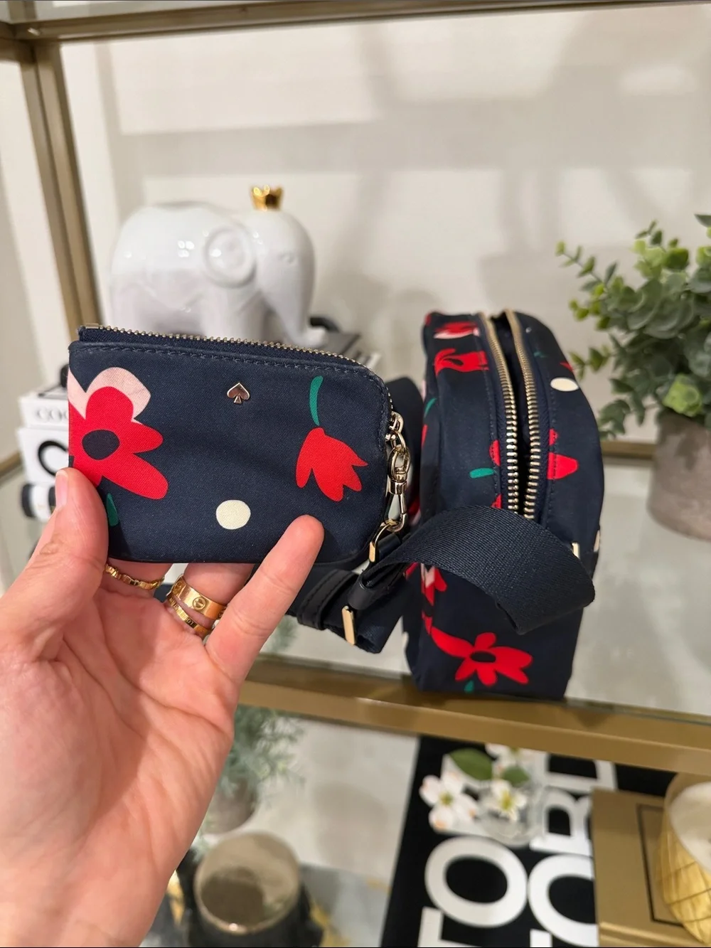 Kate Spade Chelsea Whimsy Floral Camera Bag